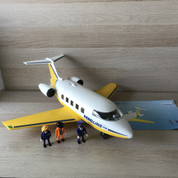 Playmobil : Vliegtuig met bemanning. 3185/3352