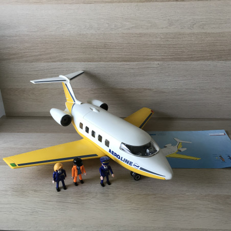 Playmobil : Vliegtuig met bemanning. 3185/3352