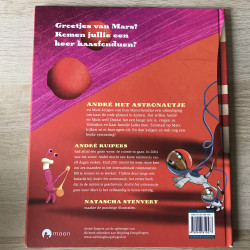 André het astronautje gaat naar mars