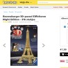 3D puzzel Eiffeltoren  216 stukjes met verlichting