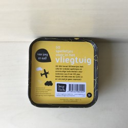50 spelletjes voor in het vliegtuig voor jong en oud/vakantie