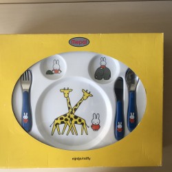 Mepal Nijntje kinderservies. Ongebruikt.
