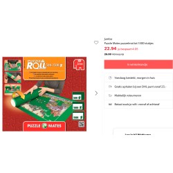puzzelmat tot 1500 stukjes.