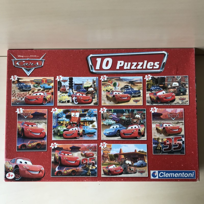 Cars 10 puzzels