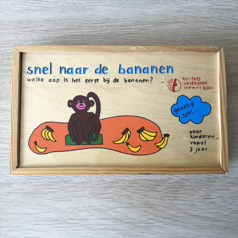 Snel naar de bananen