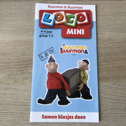 Mini Loco boekje : Buurman & Buurman. Samen klusjes doen. Leeftijd 4-6 jaar.