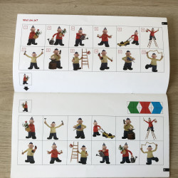 Mini Loco boekje : Buurman & Buurman. Samen klusjes doen. Leeftijd 4-6 jaar.