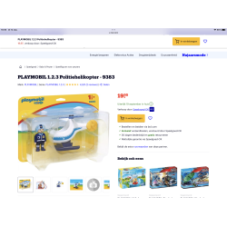 123 Playmobil : Brandweer Helikopter