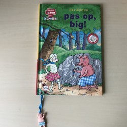 Leren lezen met Kluitman. Pas op, big!