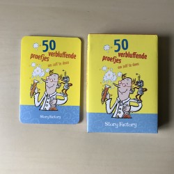 50 verbluffende proefjes om zelf te doen/vakantie