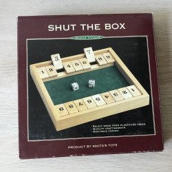 Shut The Box. Spel helpt bij verbeteren rekenvaardigheid