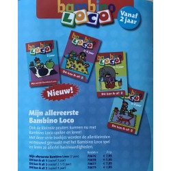 Bambino Loco boekje. Spelen met Dikkie Dik. Leeftijd 3-5 jaar.
