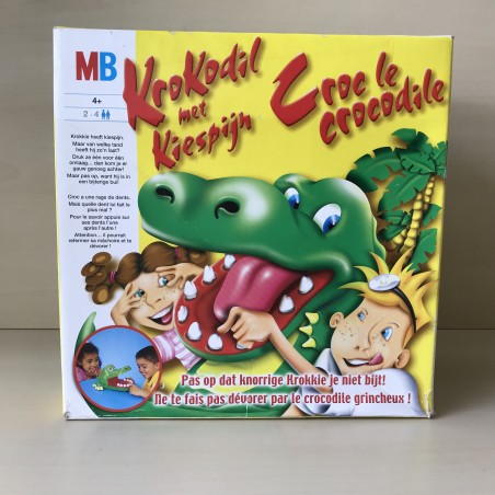 Krokodil met kiespijn