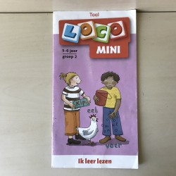 Mini Loco boekje : Ik leer lezen. Taal en lezen 3. Leeftijd 5-6 jaar
