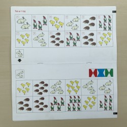 Mini Loco boekje : Rekenen. Ik leer tellen. Leeftijd 5 jaar. Groep 2