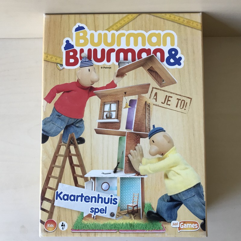 Buurman en Buurman : Kaartenhuisspel
