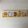 Djeco : Puzzelplankje Knopjespuzzel Savannedieren. 5 stukjes.