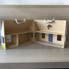 Janod : Houten meeneem poppenhuis / school