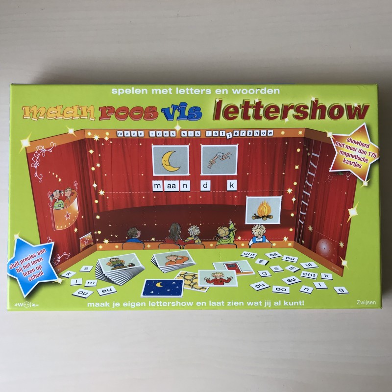 Maan Roos vis : Lettershow