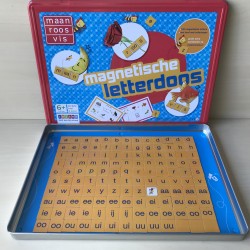 Maan roos vis : Magnetische letterdoos