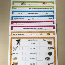 Maan roos vis : Magnetische letterdoos