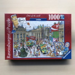 Cities of the world : Nieuw. Londen Fleroux. 1000 stukjes.