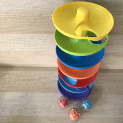 Ballenbaan, Roetsjbaan met 3 ballen.
