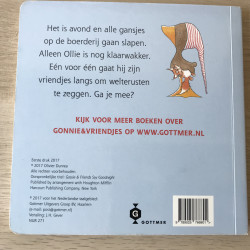 Gonnie & vriendjes gaan slapen. Voelboekje