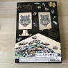 Houten silhouet puzzel.Tijger. 132 stukjes. Moxy
