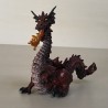 Papo : Rode draak. 10 cm. hoog. Nummer 2.