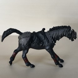 Papo : Ridder zonder gezicht met paard. Nummer 10.