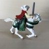 Papo : Paard met vrouwelijke ridder. Nummer 21.