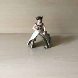 Papo : Rijdende Elf.  8 cm. breed en 9,5 cm. hoog Nummer 84