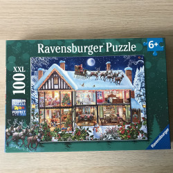 Kerstfeest thuis. 100 XXL stukjes