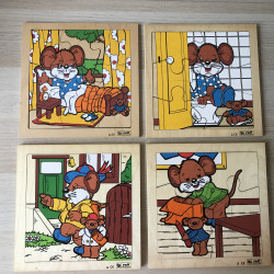 Rolf / : 4 houten puzzels