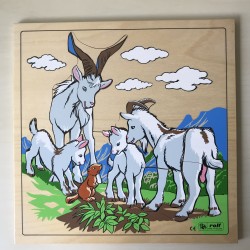 Puzzelplankje : Rolf berggeiten