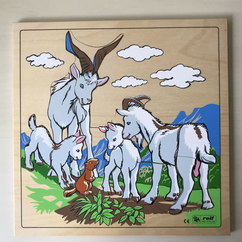 Puzzelplankje : Rolf berggeiten