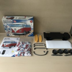 3D Puzzel  : Volkswagen T1. 162 stukjes.