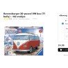 3D Puzzel  : Volkswagen T1. 162 stukjes.