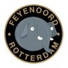 Grote knuffel Olli. Mascotte  Feyenoord en Blijdorp