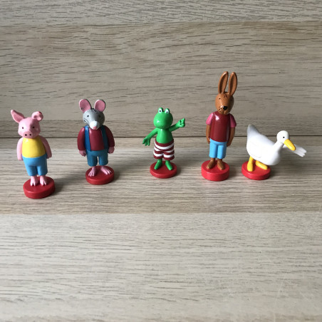 Max Velthuijs : 5 figuren van Kikker en zijn vriendjes