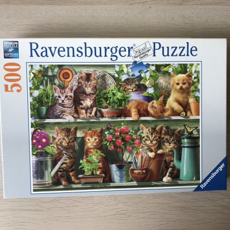 Ravensburger : Katjesin het rek. 500 stukjes