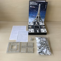 3D puzzel Eiffeltoren  216 stukjes met verlichting