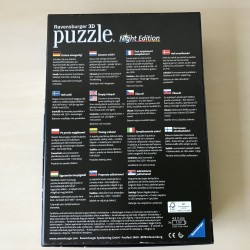 3D puzzel Eiffeltoren  216 stukjes met verlichting
