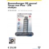 3D puzzel: Vuurtoren. 216 stukjes.
