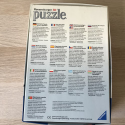 3D puzzel: Vuurtoren. 216 stukjes.