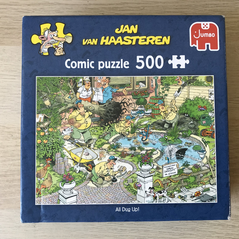 Jan van Haasteren : All dug up! 500 stukjes.