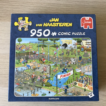 Jan van Haasteren : Mudracers. 950 stukjes.