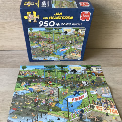 Jan van Haasteren : Mudracers. 950 stukjes.
