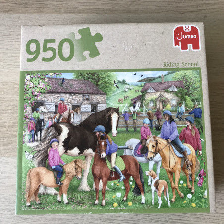 Riding School. Paarden. 950 stukjes